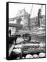 Lighters Approaching the General Steam Navigation Company's Wharf by Tower Bridge, London, C1905-null-Framed Stretched Canvas