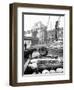 Lighters Approaching the General Steam Navigation Company's Wharf by Tower Bridge, London, C1905-null-Framed Photographic Print