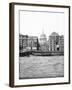 Lighters Passing St Paul's Wharf with St Paul's Cathedral in the Background, London, C1905-null-Framed Premium Photographic Print