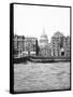 Lighters Passing St Paul's Wharf with St Paul's Cathedral in the Background, London, C1905-null-Framed Stretched Canvas