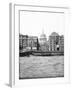 Lighters Passing St Paul's Wharf with St Paul's Cathedral in the Background, London, C1905-null-Framed Photographic Print