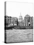 Lighters Passing St Paul's Wharf with St Paul's Cathedral in the Background, London, C1905-null-Stretched Canvas