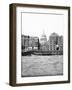 Lighters Passing St Paul's Wharf with St Paul's Cathedral in the Background, London, C1905-null-Framed Photographic Print