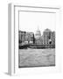 Lighters Passing St Paul's Wharf with St Paul's Cathedral in the Background, London, C1905-null-Framed Photographic Print