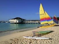 Sailing Boats on the Beach at the St. James Club, Antigua, Leeward Islands, West Indies-Lightfoot Jeremy-Photographic Print