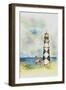 Lighthouse 01A-Maria Trad-Framed Giclee Print