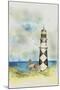 Lighthouse 01A-Maria Trad-Mounted Giclee Print