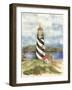 Lighthouse 03-Maria Trad-Framed Giclee Print