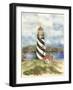 Lighthouse 03-Maria Trad-Framed Giclee Print