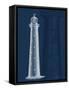 Lighthouse 1-Denise Brown-Framed Stretched Canvas