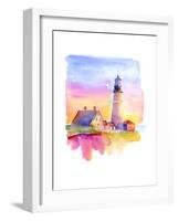 Lighthouse, 2014-John Keeling-Framed Giclee Print