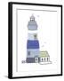 Lighthouse - Adva-Sandra Jacobs-Framed Giclee Print