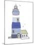 Lighthouse - Adva-Sandra Jacobs-Mounted Giclee Print