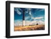 Lighthouse against  Beautiful Cloudscape-NejroN Photo-Framed Photographic Print