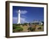 Lighthouse, Airey's Inlet, Victoria, Australia-Walter Bibikow-Framed Photographic Print