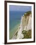 Lighthouse and Chalk Cliffs at Beachy Head, Near Eastbourne, East Sussex, England, UK-Philip Craven-Framed Photographic Print