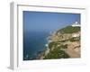 Lighthouse and Coast at Cabo Da Roca, the Most Westerly Point of Continental Europe, Portugal-Pate Jenny-Framed Photographic Print