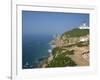 Lighthouse and Coast at Cabo Da Roca, the Most Westerly Point of Continental Europe, Portugal-Pate Jenny-Framed Photographic Print