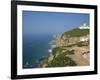 Lighthouse and Coast at Cabo Da Roca, the Most Westerly Point of Continental Europe, Portugal-Pate Jenny-Framed Photographic Print