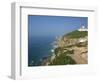 Lighthouse and Coast at Cabo Da Roca, the Most Westerly Point of Continental Europe, Portugal-Pate Jenny-Framed Photographic Print