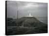 Lighthouse and Gales-Robert Brook-Stretched Canvas