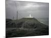 Lighthouse and Gales-Robert Brook-Mounted Photographic Print