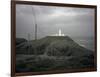 Lighthouse and Gales-Robert Brook-Framed Photographic Print