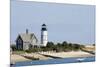 Lighthouse and Home at Cape Cod-Hofmeester-Mounted Photographic Print