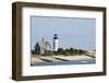 Lighthouse and Home at Cape Cod-Hofmeester-Framed Photographic Print