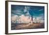 Lighthouse and Keeper's House near Beautiful Bay-NejroN Photo-Framed Photographic Print