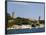 Lighthouse and Old Ruined Lighthouse, Fiskardo, Kefalonia (Cephalonia), Greek Islands, Greece-Robert Harding-Framed Photographic Print