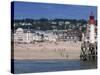 Lighthouse and Pier, Trouville, Basse Normandie, France, Europe-Thouvenin Guy-Stretched Canvas