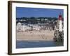 Lighthouse and Pier, Trouville, Basse Normandie, France, Europe-Thouvenin Guy-Framed Photographic Print