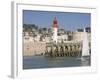 Lighthouse and Pier, Trouville, Basse Normandie (Normandy), France-Guy Thouvenin-Framed Photographic Print