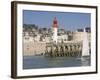 Lighthouse and Pier, Trouville, Basse Normandie (Normandy), France-Guy Thouvenin-Framed Photographic Print