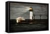 Lighthouse and Stormy Sea-soupstock-Framed Stretched Canvas