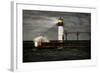 Lighthouse and Stormy Sea-soupstock-Framed Photographic Print