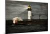 Lighthouse and Stormy Sea-soupstock-Mounted Photographic Print