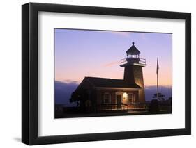 Lighthouse and Surfing Museum, Santa Cruz, California, United States of America, North America-Richard Cummins-Framed Photographic Print