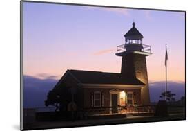 Lighthouse and Surfing Museum, Santa Cruz, California, United States of America, North America-Richard Cummins-Mounted Photographic Print