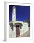 Lighthouse at Alcatraz Island, San Francisco, California, USA-William Sutton-Framed Premium Photographic Print