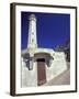 Lighthouse at Alcatraz Island, San Francisco, California, USA-William Sutton-Framed Premium Photographic Print