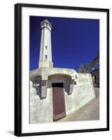 Lighthouse at Alcatraz Island, San Francisco, California, USA-William Sutton-Framed Photographic Print