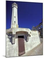 Lighthouse at Alcatraz Island, San Francisco, California, USA-William Sutton-Mounted Photographic Print