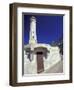 Lighthouse at Alcatraz Island, San Francisco, California, USA-William Sutton-Framed Premium Photographic Print