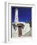 Lighthouse at Alcatraz Island, San Francisco, California, USA-William Sutton-Framed Premium Photographic Print