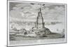 Lighthouse at Alexandria, Built by Ptolemy the Great, Egypt-Johann Bernhard Fischer Von Erlach-Mounted Giclee Print