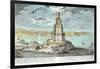 Lighthouse at Alexandria, Built by Ptolemy the Great-Johann Bernhard Fischer Von Erlach-Framed Giclee Print