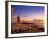 Lighthouse at Cabo de Sao Vincente, Sagres, Algarve, Portugal-Walter Bibikow-Framed Photographic Print