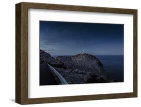 Lighthouse at Cap Formentor, Majorca-Jorg Simanowski-Framed Photographic Print